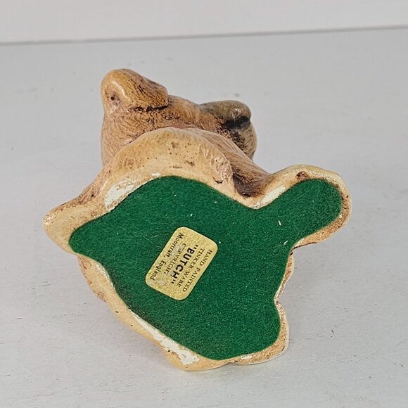 Vintage Tinker Ware Butch Boxer Puppy Dog Figurine Collectible Moorcraft England - Picture 7 of 8